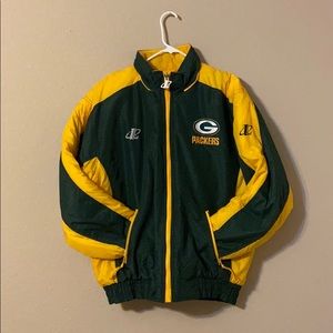 Green Bay NFL Pro Line Authentic Bomber Jacket